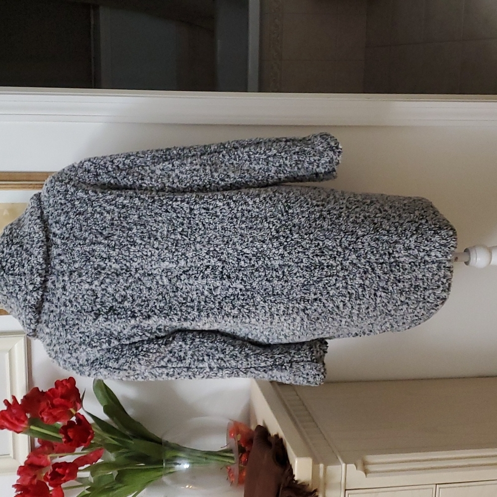 Lucky brand faux fur fleece coat - Picture 3 of 8